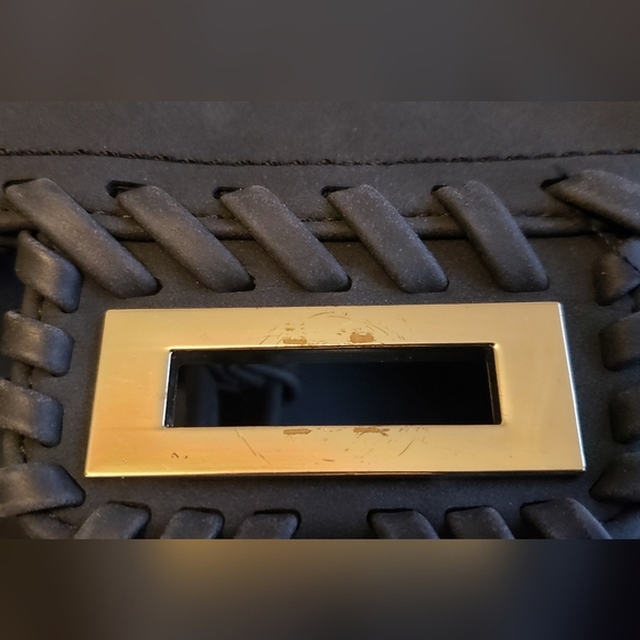 Matte Black JustFab Backpack - Picture 9 of 12